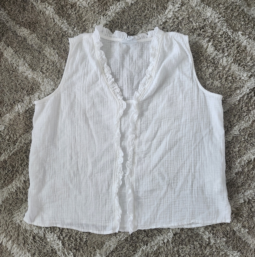 Liz Claiborne Top 100% Cotton Size: PXL